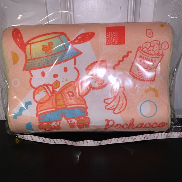 Rare New Cute Sanrio Pachacco as 90’s Retro Memory Foam Pillow from Japan - Picture 9 of 10